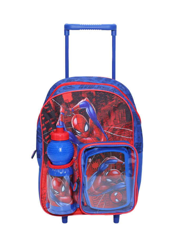 Marvel Spider Man Junior 3 In 1 Trolley Bag 14-Inch FKA-025-105 - Colorland Toys