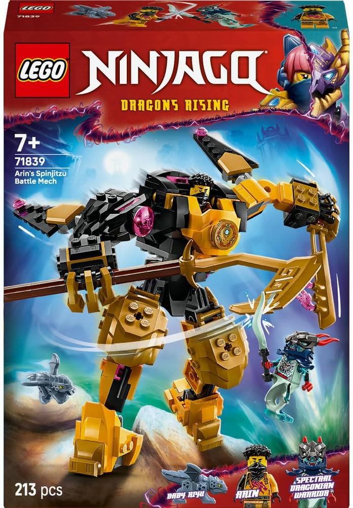 LEGO Ninjago Arin's Spinjitzu Battle Mech 6526916/71839 — view 9