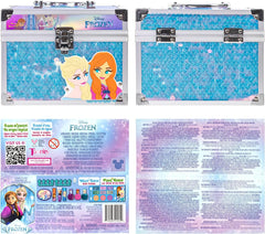 Townley Girl Disney Frozen Train Case Cosmetic Makeup Set for Kids — view 9