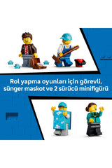 LEGO City Automatic Car Wash 60497 Toy Construction Set (583 pcs) — view 9