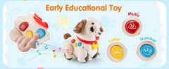 HOLA Musical Dancing Puppy Tummy Time Toy for 6-12 Months — view 9