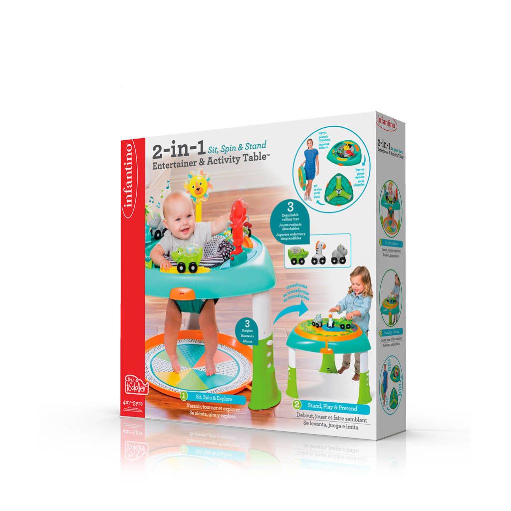 Infantino Sit Spin and Stand Activity Table - Colorland Toys