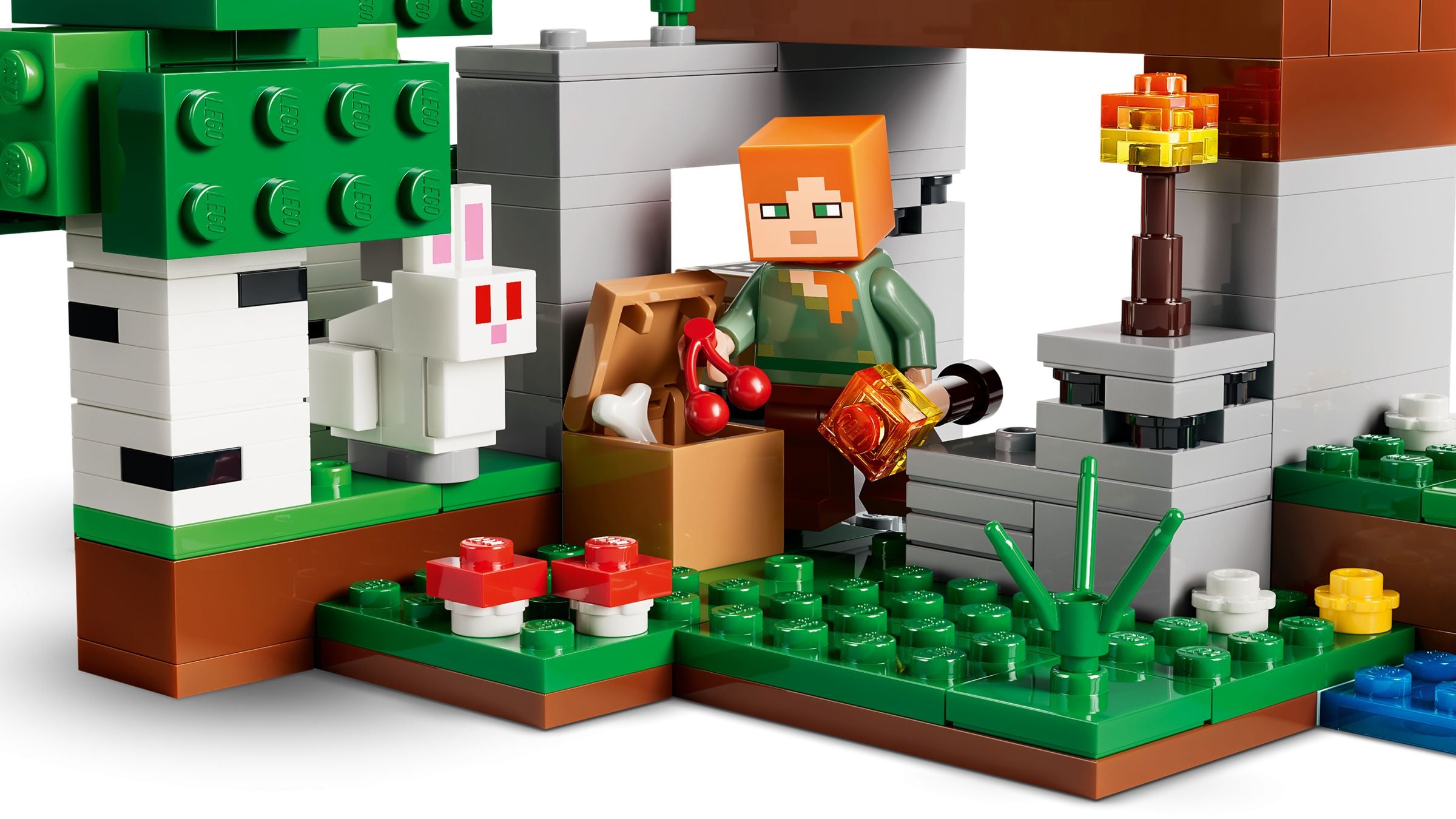 LEGO Minecraft 21593 First Night Adventure Building Set — view 9