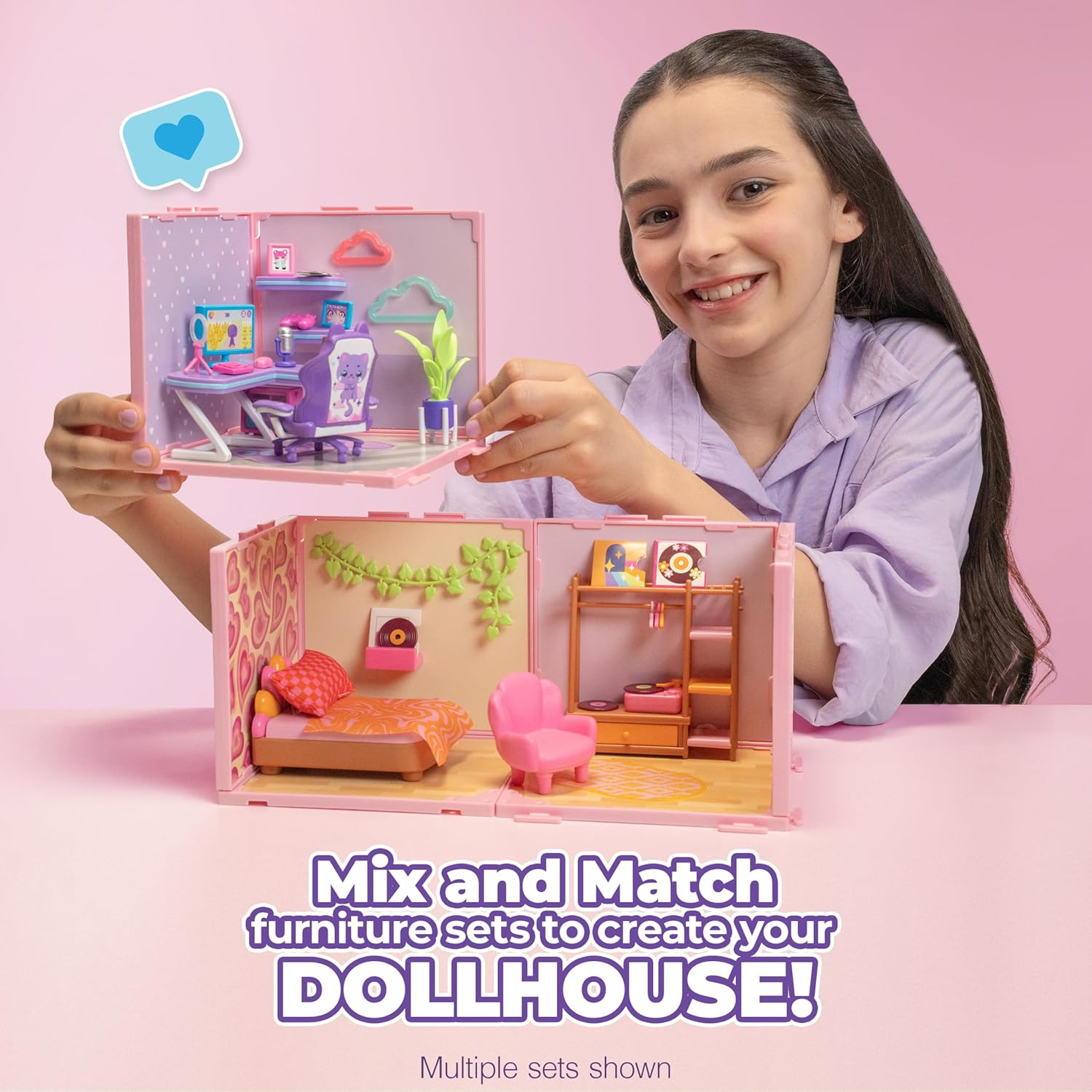 Goliath Suite Spaces - Living Room Set | Modular Dollhouse Furniture — view 9