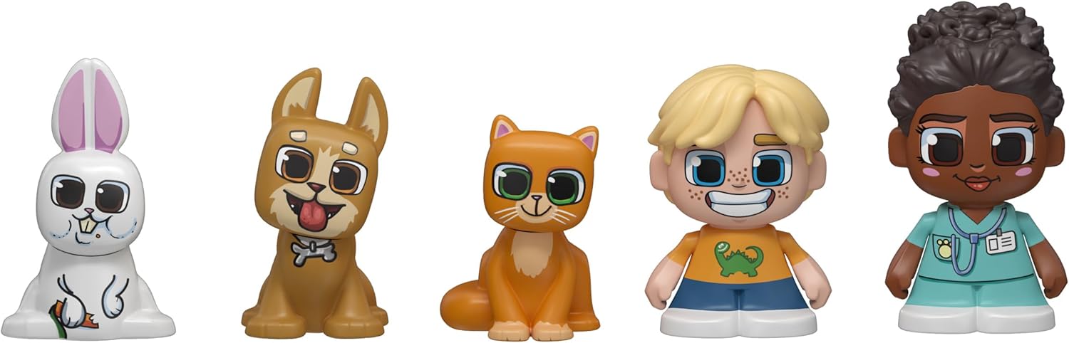 Tile Town Pet Vet Set Magnetic Tiles Playset — view 9