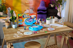 Crayola Spin & Spiral Art Station, Spin Art Machine for Kids — view 9