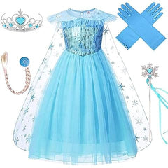 Disney Princess Rapunzel Classic Girls' Costume, Purple — view 9