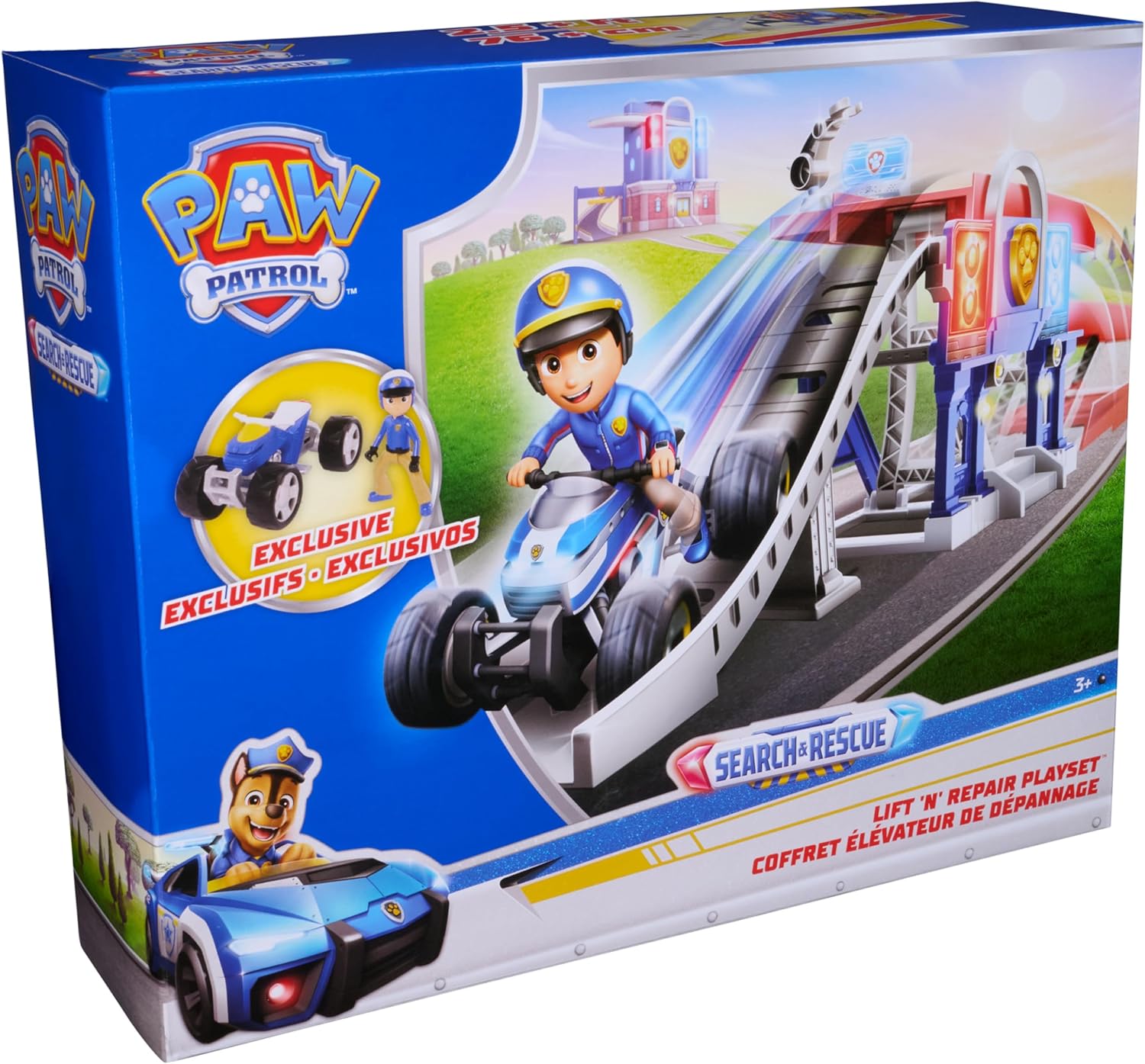 PAW PATROL Search & Rescue Lift & Repair Playset with Ryder Figure — view 9