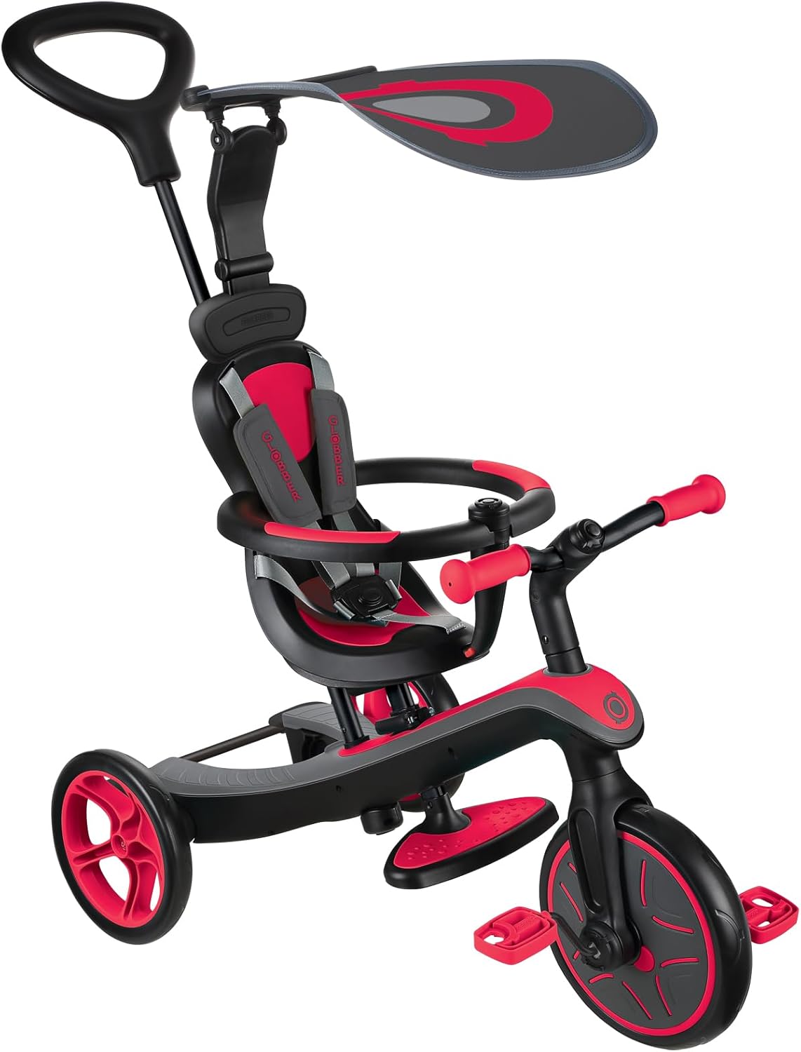 GLOBBER Explorer Trike 4-in-1 Pro Turquoise – Tricycle & Balance Bike — view 9