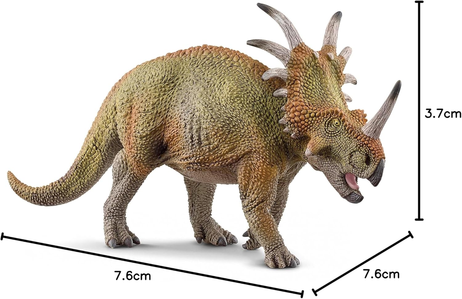 Schleich Dinosaurs Realistic Styracosaurus Dinosaur Figure — view 9