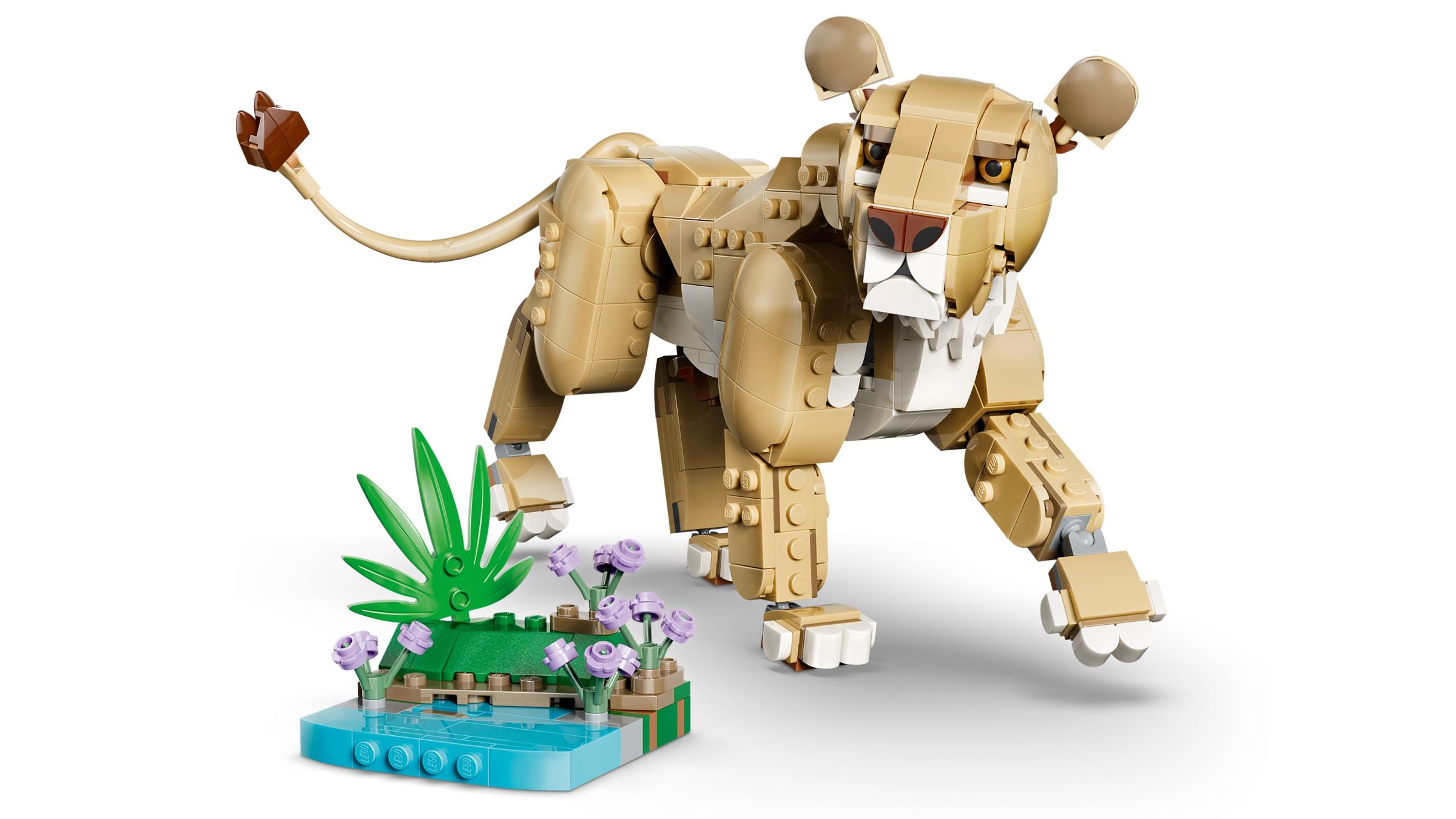 LEGO Creator 31386 Majestic Lion 3-in-1 Building Set, 839 Pieces — view 9