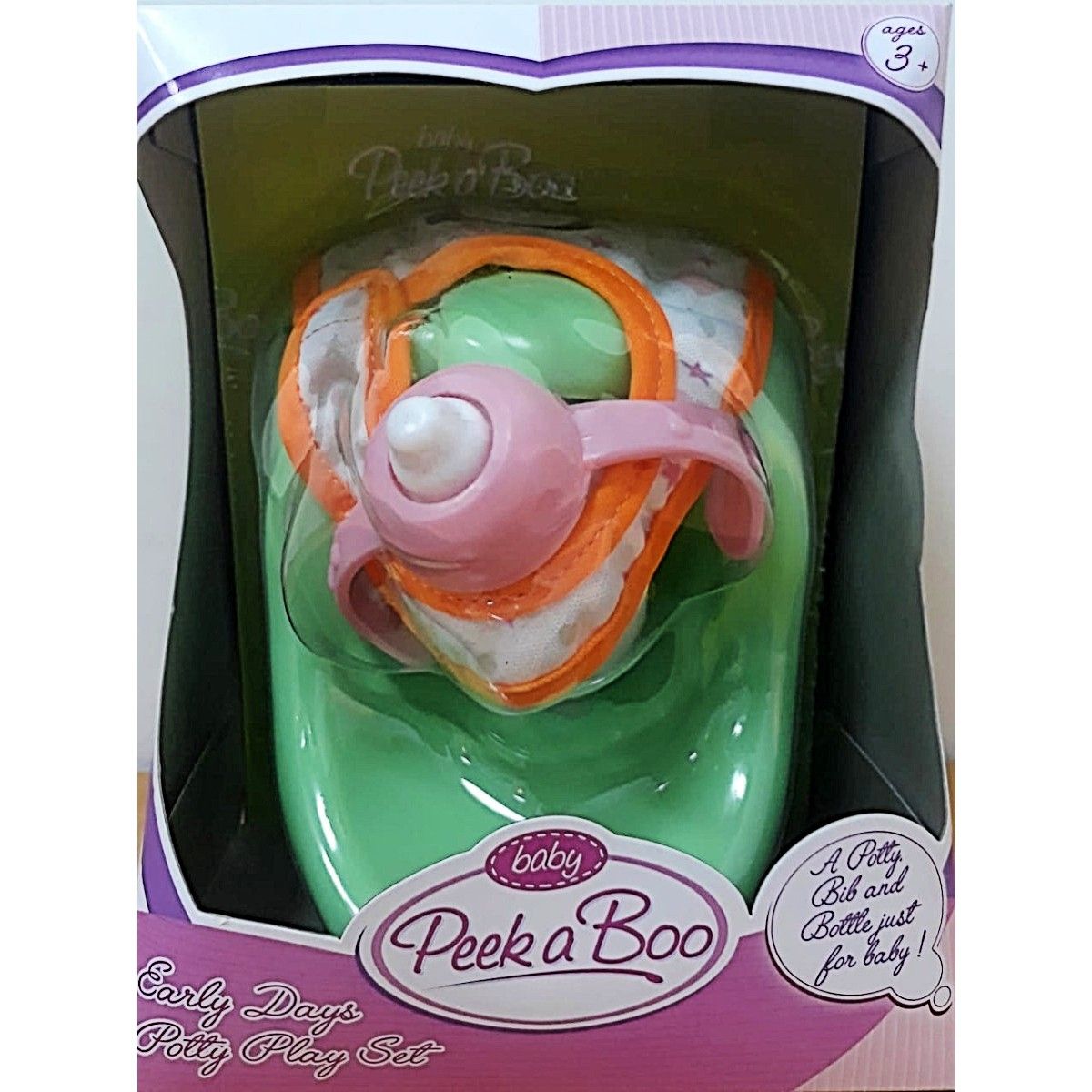 Peek A Boo Early Days Potty Play Set - Colorland Toys