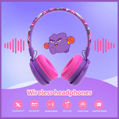 Booma Echo Wireless Headphones (Purple)