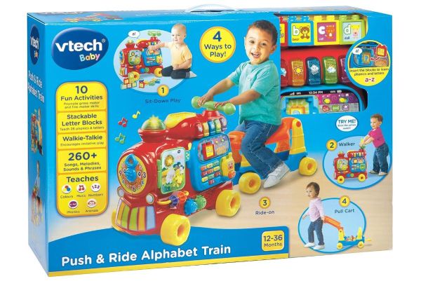 VTech Push & Ride Alphabet Train VT80-181903 - Colorland Toys
