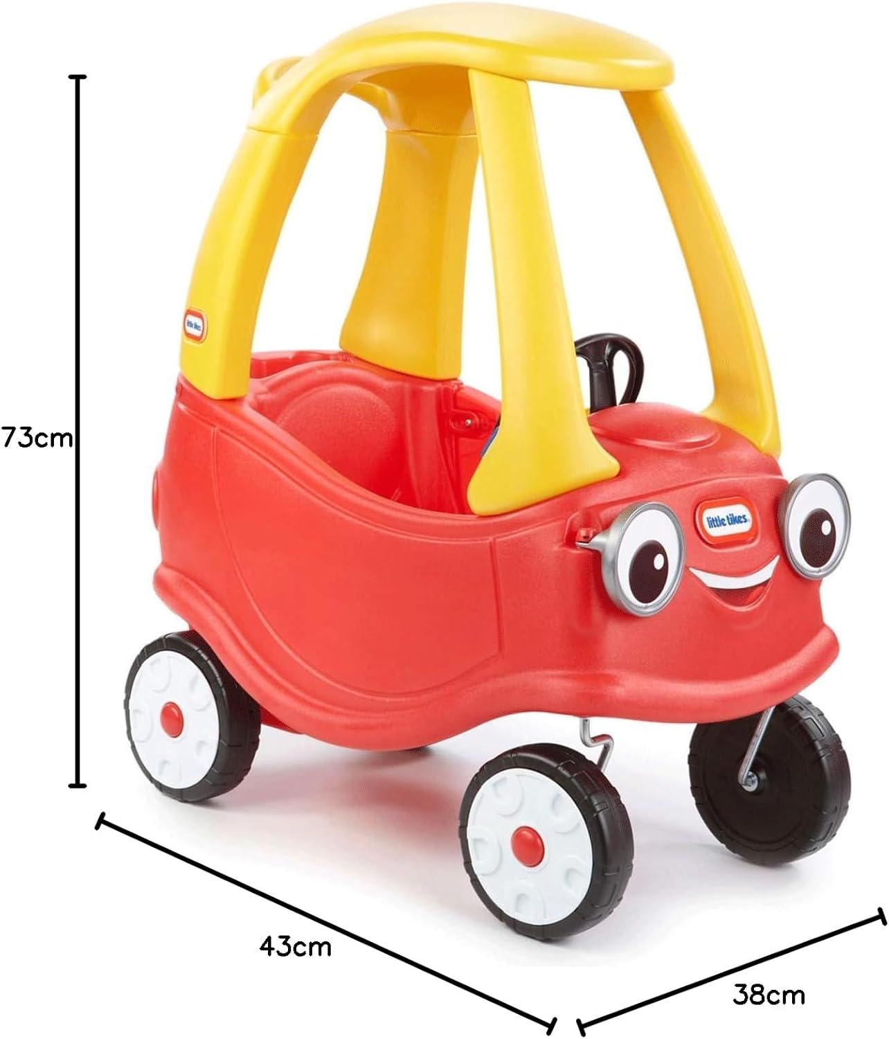 Little Tikes Cozy Coupe Car Push & Pedal Ride-On for Kids Ages 18m-5y — view 10