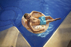 Bestway Velvet Swimming Ring 46'' Inflatable Pool Float with Headrest — view 10