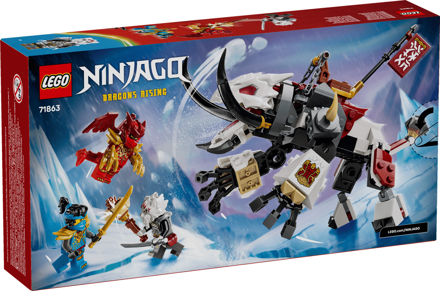 LEGO Ninjago 71863 Zilvar & Grimtak the Dragon Beast Set — view 10