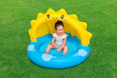 Bestway Sunny Days Paddling Pool with Sun Protection Roof — view 10