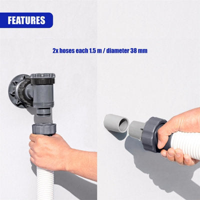 Bestway 5678L Pool Filter Pump for Above Ground Pools — view 10
