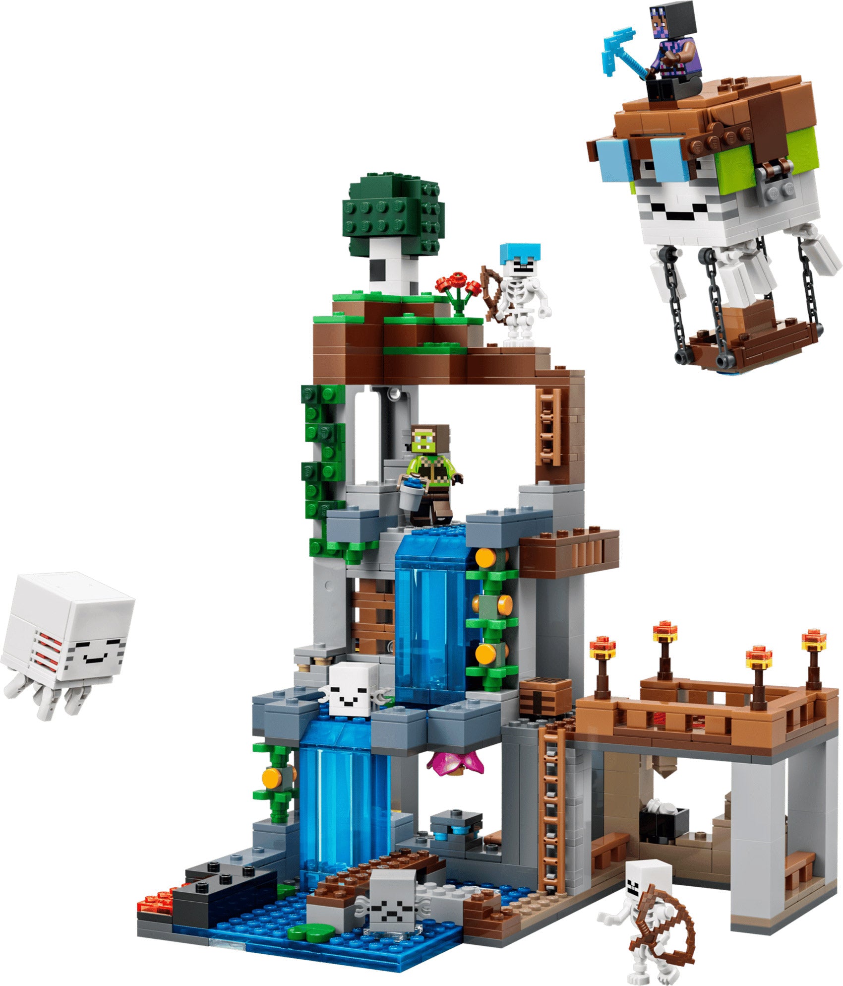 LEGO Minecraft 21597: The Ghast Station Building Set — view 10
