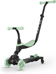 QPlay Sema EVO 5-in-1 Ride-On Scooter with LED, Green — view 10