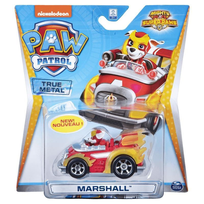 Paw Patrol Super Paws True Metal Vehicle Assorted 6053257 - Colorland Toys