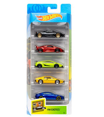 Hot Wheels 5-Car Collector Die Cast Gift Pack Assorted - Colorland Toys