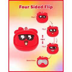 Booma Pulse Wireless Mini Speaker (Red)