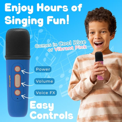 Jellie OK Wireless Karaoke Speaker (Blue)