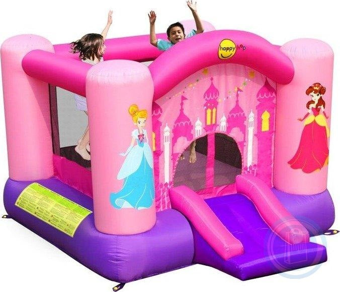 Happy Hop Princess Slide and Hoop Bouncer - Colorland Toys