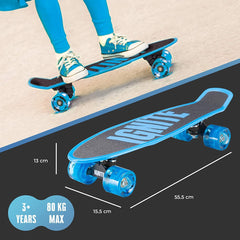 Ignite Tyro Skateboard Combo Pack Blue IGN-COM-TYR-BLU - Colorland Toys