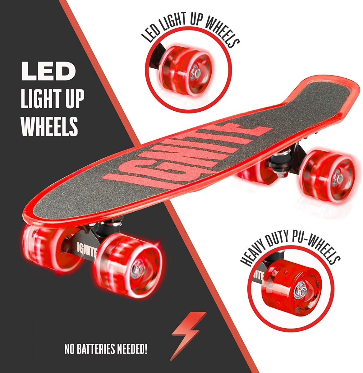 Ignite Tyro Skateboard Combo Pack Red IGN-COM-TYR-RED - Colorland Toys