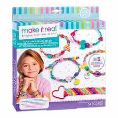 Make It Real Good Vibes DIY Bracelets 1316 - Colorland Toys