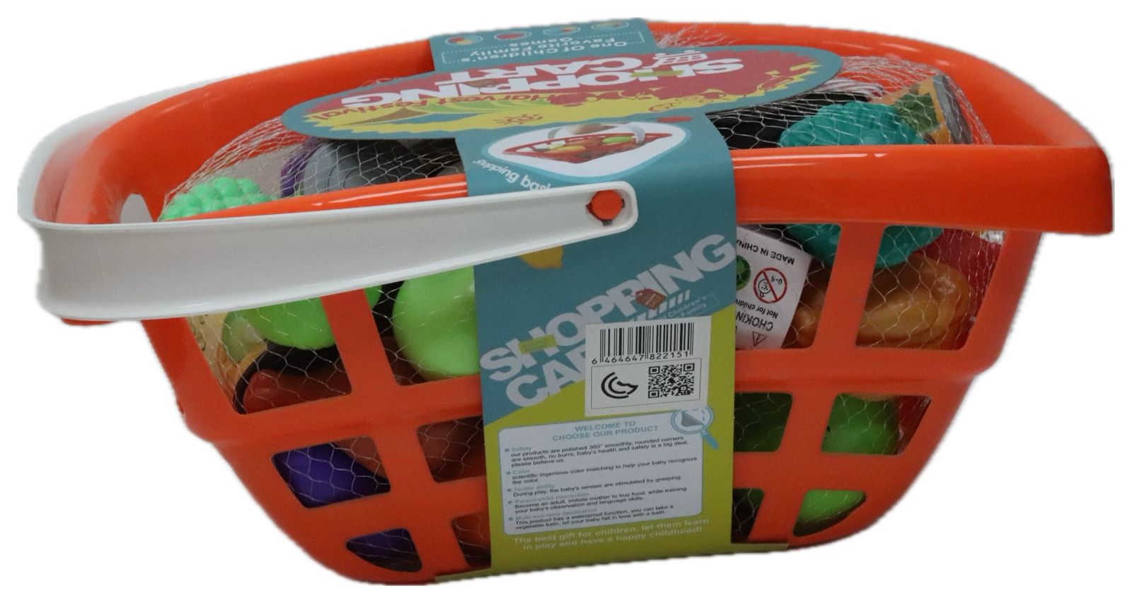 Harvest Festival Shopping Cart 40-Pcs XG1-13 - Colorland Toys