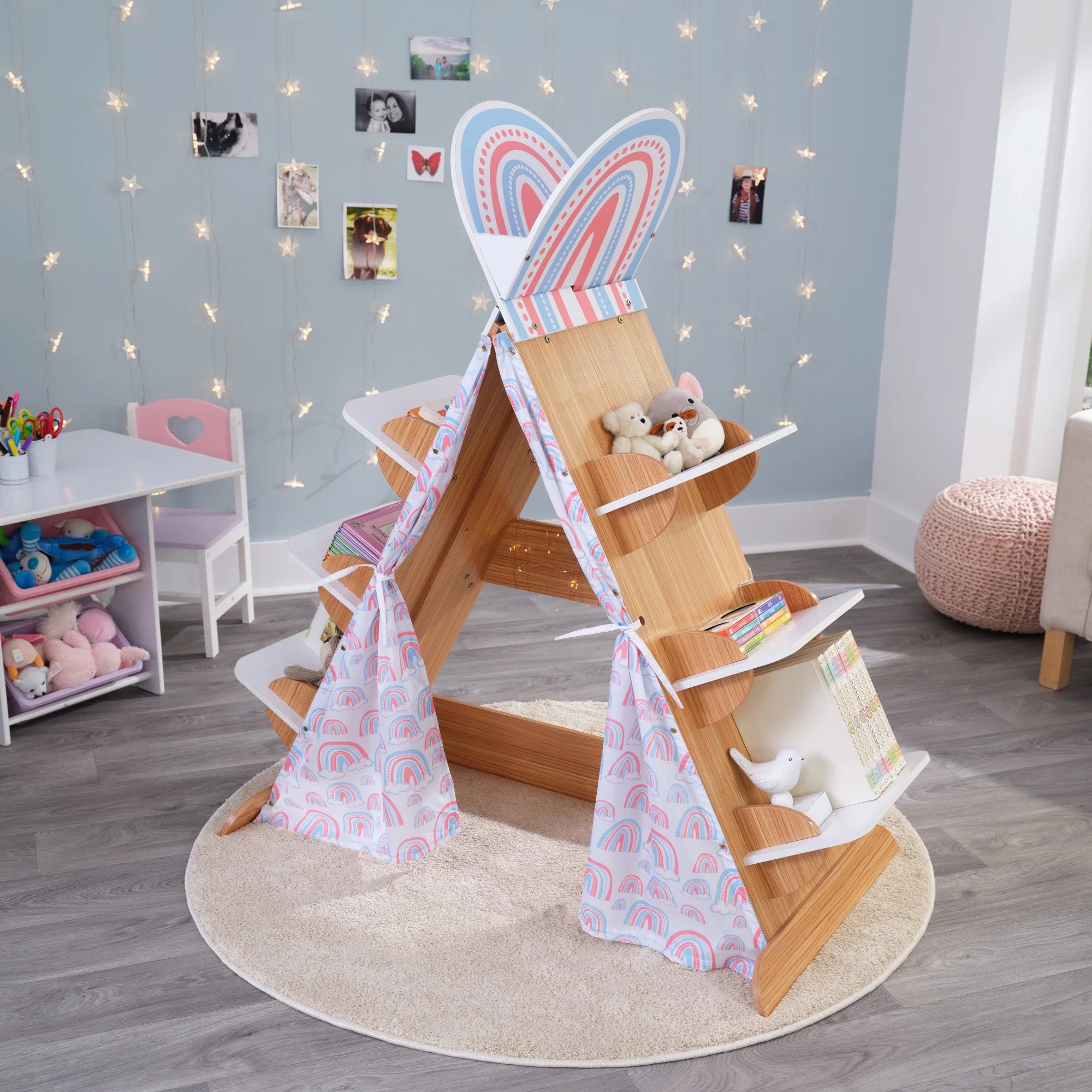 Book Nook Tent with Shelves - Colorland Toys
