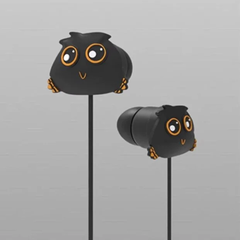 Jellie Drops Wired Earphones Black 3.5mm EP502BL