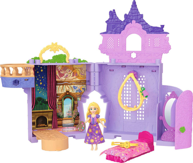 Disney Princess Small Doll - Rapunzel Stacking Castle JDP61 - Colorland Toys