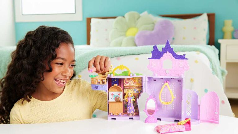 Disney Princess Small Doll - Rapunzel Stacking Castle JDP61 - Colorland Toys