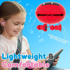 Jellie Drops Wired Earphones Black 3.5mm EP502BL
