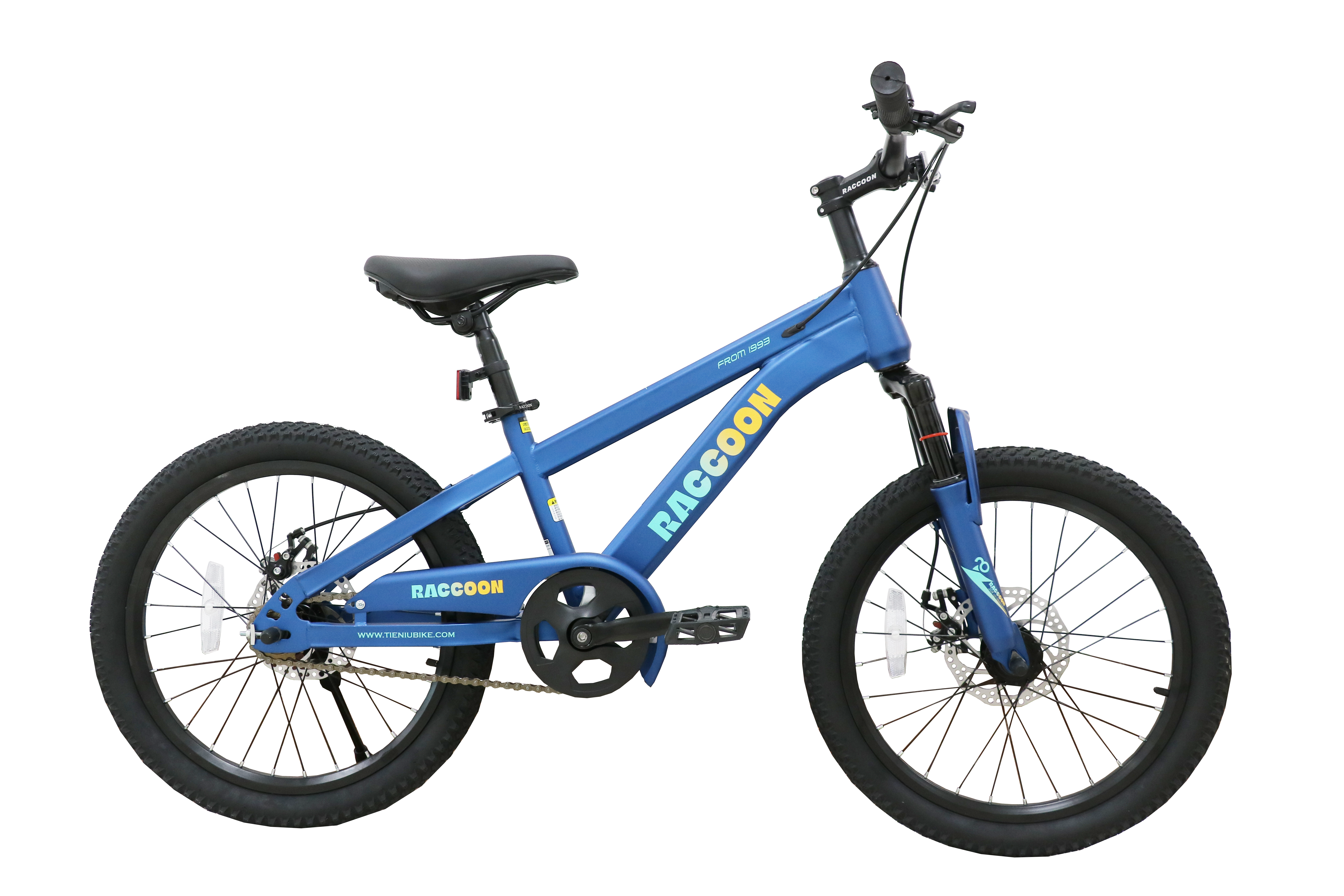 Raccoon Bicycle 22 Inch Blue TN24R67 22IN - Colorland Toys