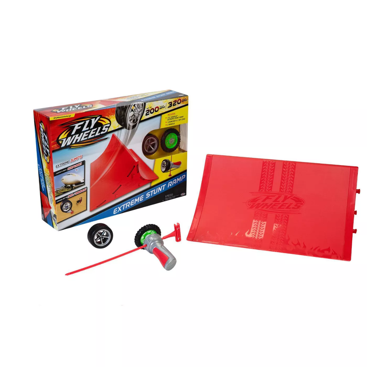 Fly Wheels Buildable Ramp & Launcher 2 Pack 15259 - Colorland Toys