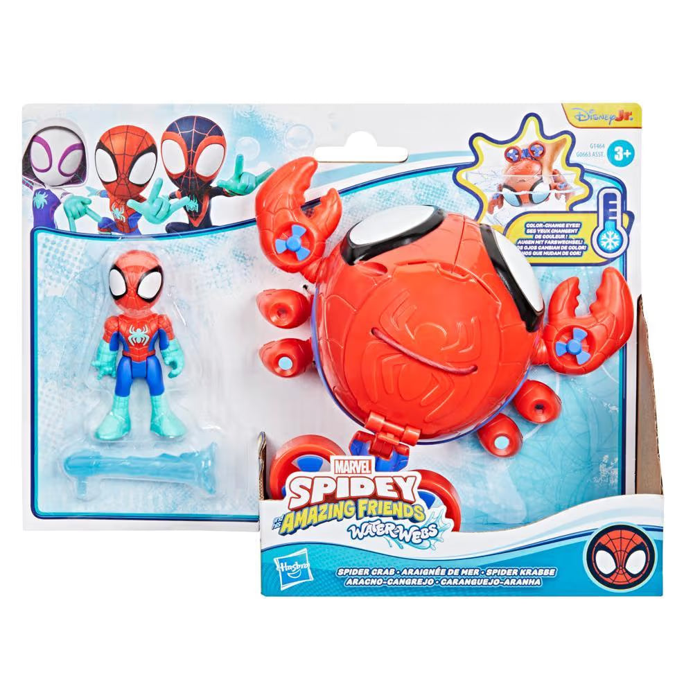 Spidey And His Amazing Friends Waterwebs Spider Crab G1464 - Colorland Toys