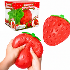 Squishy Squeeeeze Strawberry Scented 12cm Sensory Toy