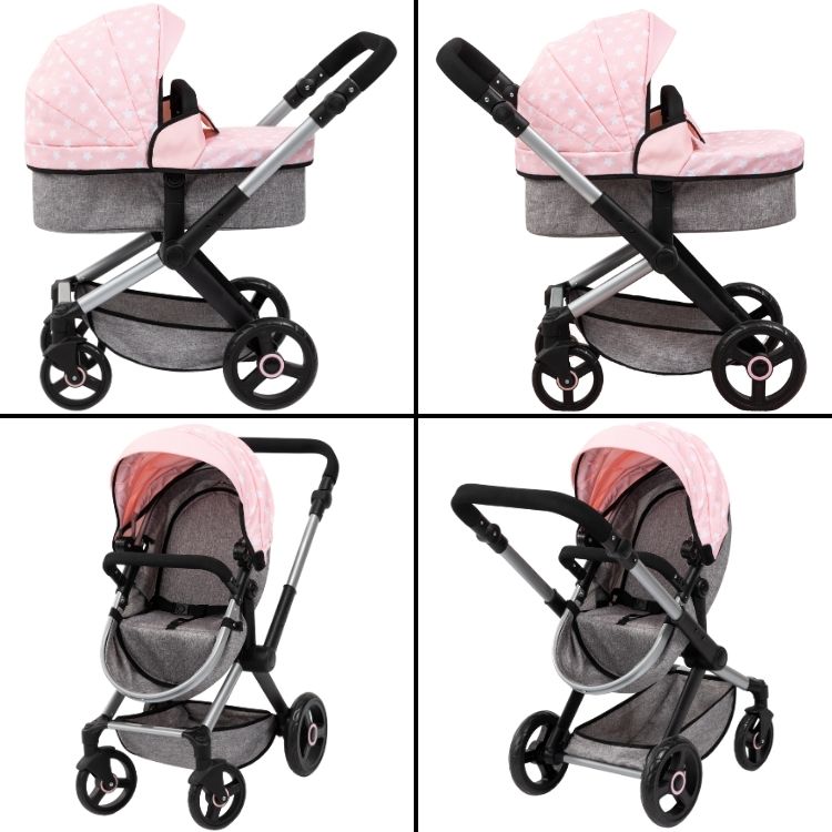 Dolls Pram Xeo 17030AA - Colorland Toys