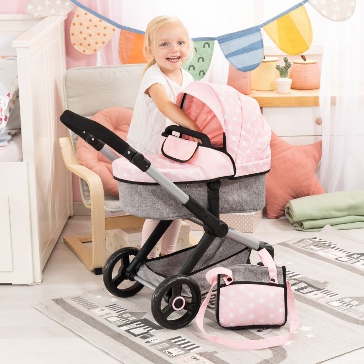 Dolls Pram Xeo 17030AA - Colorland Toys