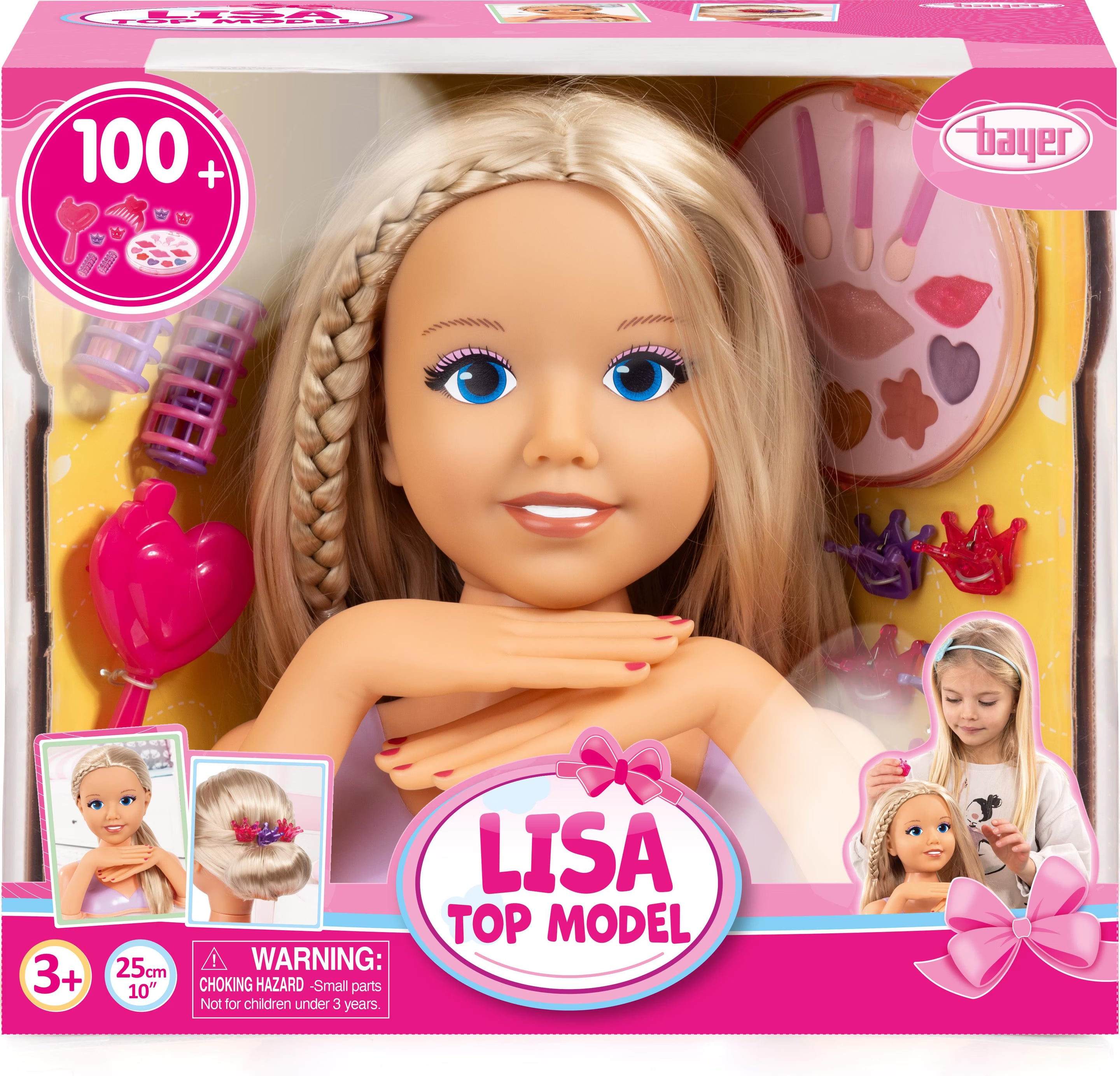 Bayer My Lovely Princess Styling Head 25-Cm 90025AC - Colorland Toys