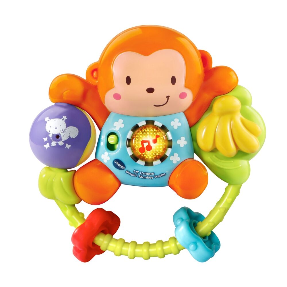 VTech Little Friendlies Swing & Shake Monkey Rattle 80-508300 - Colorland Toys
