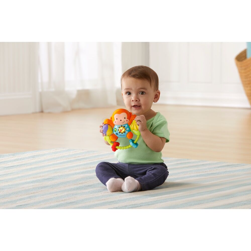 VTech Little Friendlies Swing & Shake Monkey Rattle 80-508300 - Colorland Toys