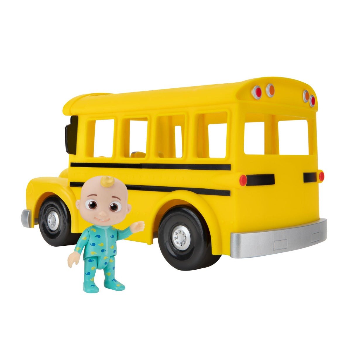 Cocomelon Musical Yellow School Bus with JJ Figure - Colorland Toys