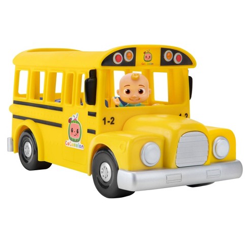 Cocomelon Musical Yellow School Bus with JJ Figure - Colorland Toys